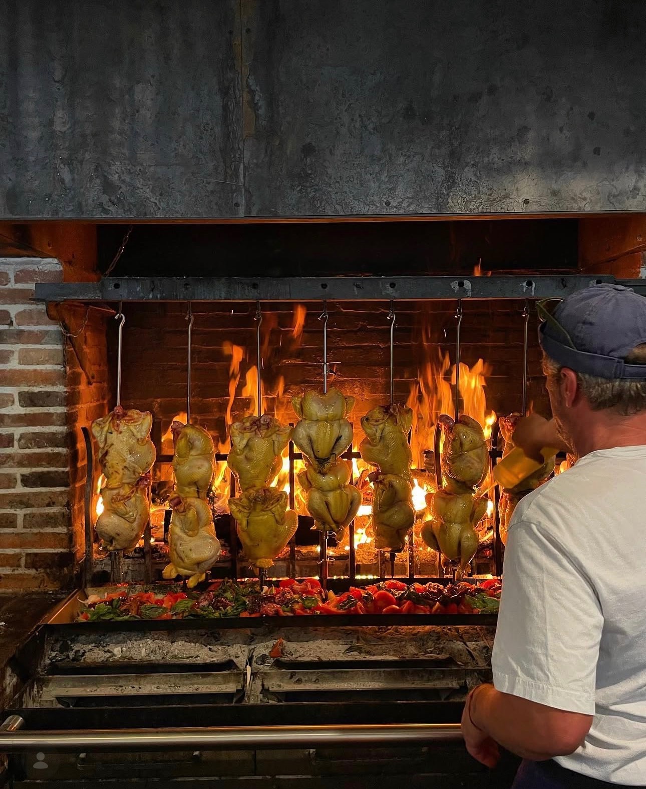 Le Lion d'Or — au feu de bois